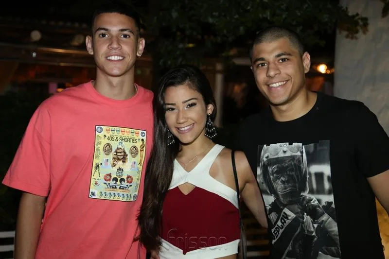 Henrique Cruz, Luana Arrais e André Camurça