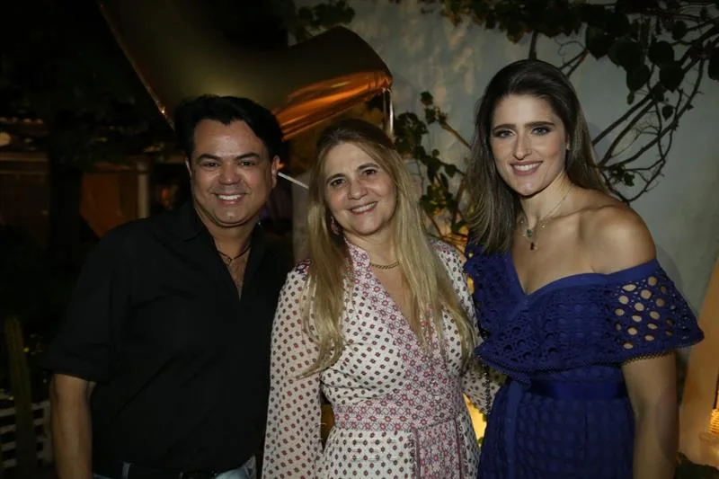 Laerte Bezerra, Morgana Dias Branco e Rebeca Bastos