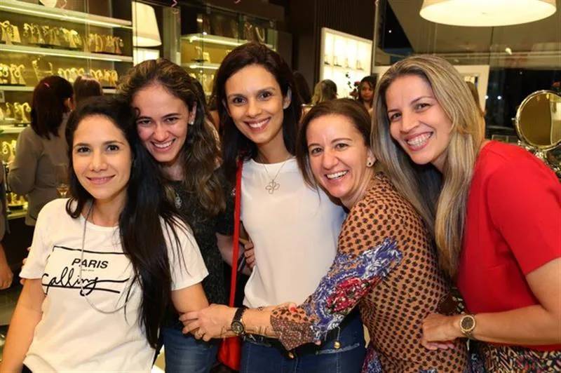 Daniella Castelo Branco, Bia Bezerra, Micheline Albuquerque, Germana Mendes e Cristiane Accioly