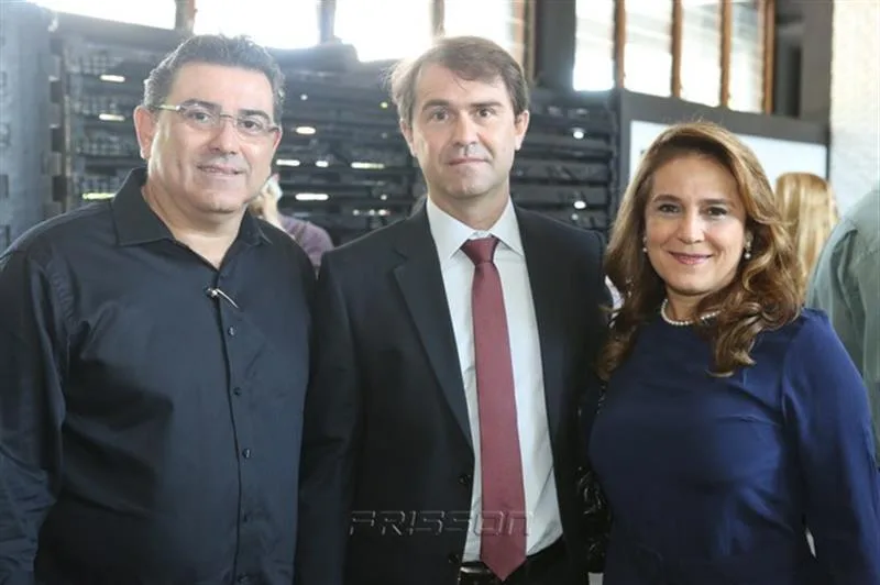 Alexandre Pereira, Alexandre Landim e Patricia Macedo