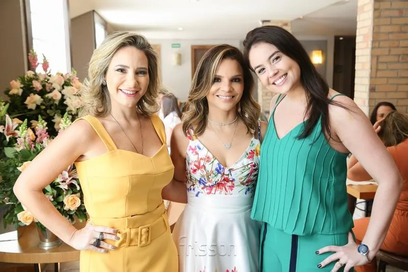 Gaída Dias, Viviane Martins e Rachel Bezerra