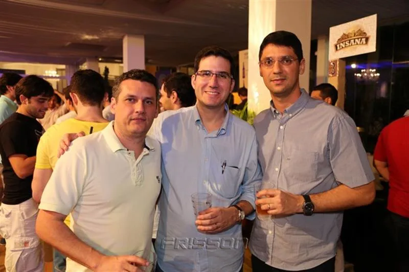 Alexandre Aderaldo, Érico Valente e Moacir Weyne