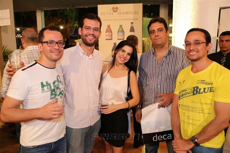 André Costa, Eliezer Luna, Lara Rosado e Fábio Feitosa e Igor Costa