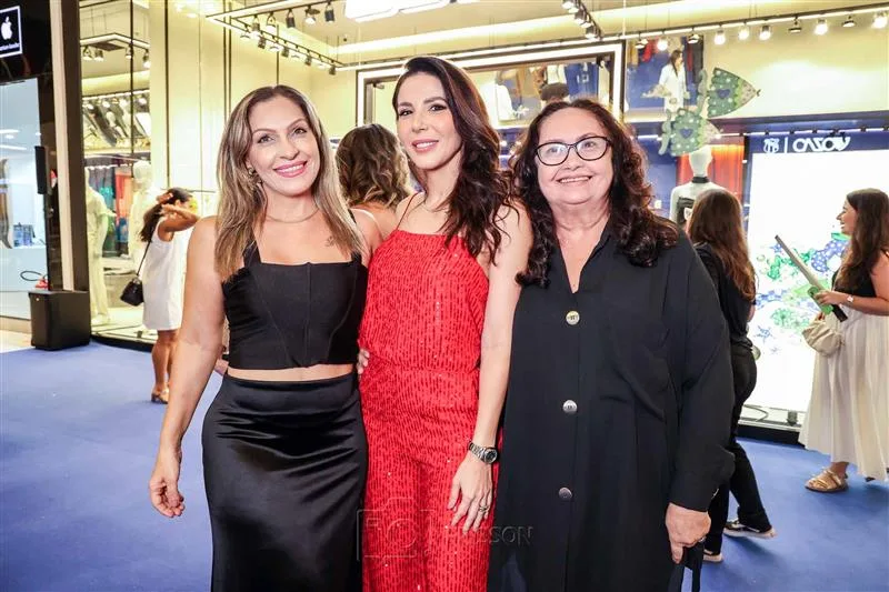 Ana Fabia Ribeiro, Juliana Freire e Lila Dourado