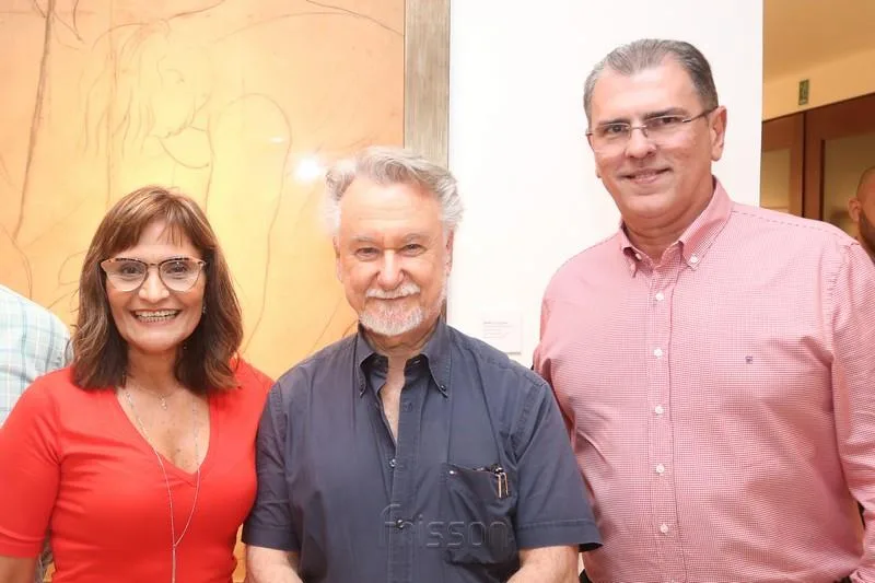 Adriana Helena, João Portinari e Randal Pompeu