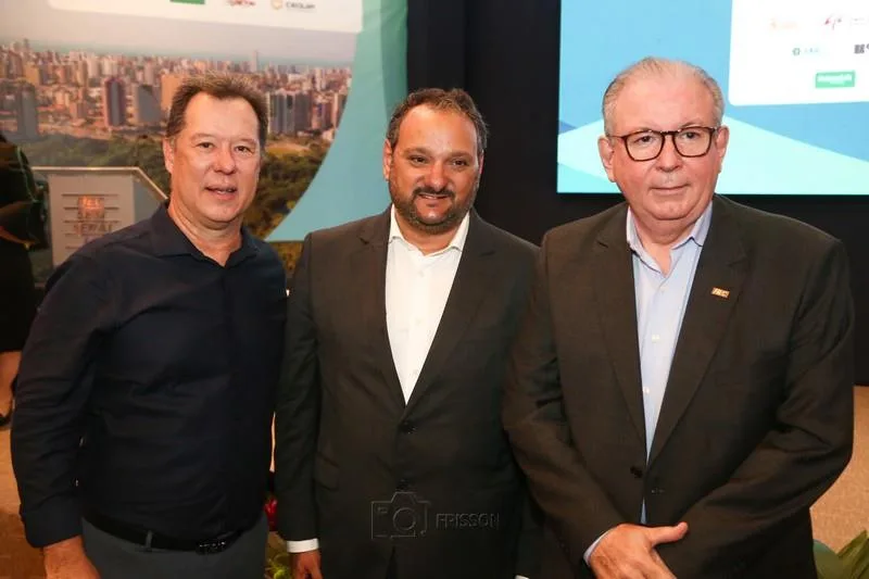 Carlos Fujita, Patriolino Dias e Ricardo Cavalcante