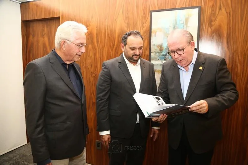 Carlos Prado, Patriolino Dias e Ricardo Cavalcante