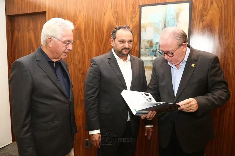 Carlos Prado, Patriolino Dias e Ricardo Cavalcante