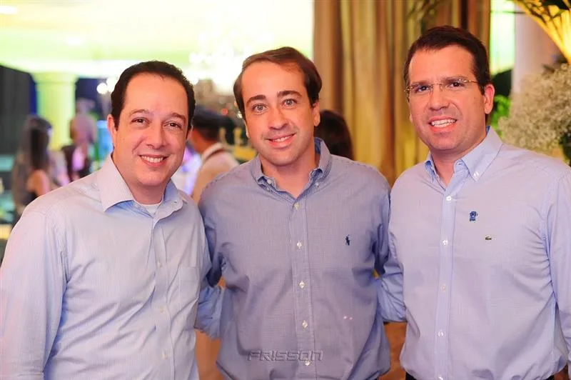 Fabiano Serra, Fred Carvalho e Pedro Castelo