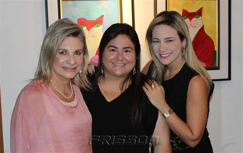 Rosângela Dias, Mayara Silva e Gaida Dias