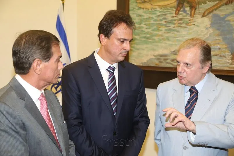Beto Studart, Camilo Santana e Tasso Jereissati