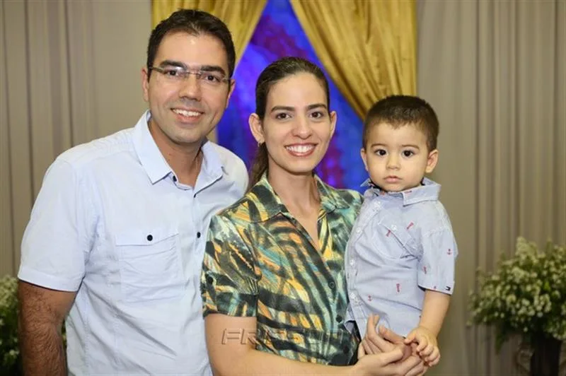 Alexandre, Rebeca e Pedro Chaves