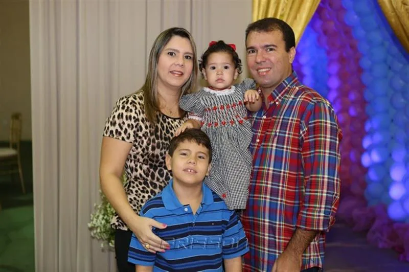 Aline, Amanda, Rian e Fabio Coutinho