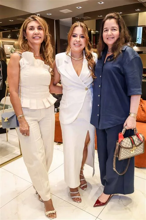Antonia Roubert, Camila Ximenes e Marcia Gadelha