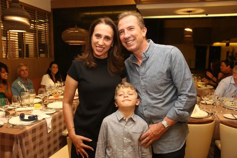 Ellen, Lucas e Philippe Godefroit