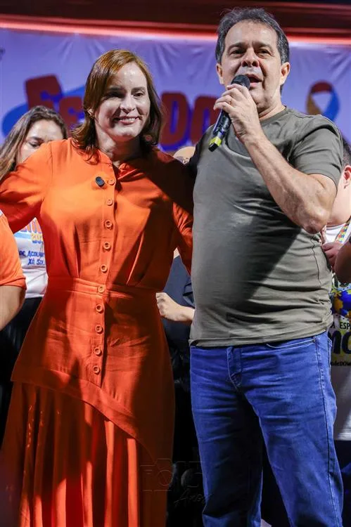 Cristiane e Evandro Leitao
