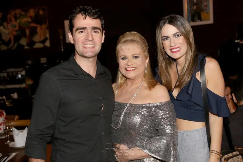 Arthur Filho, Excelsa Costa Lima e Juliana Hissa