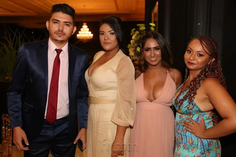 Adalberto Marreiro, Cleidiane Sousa, Larissa Costa e Mariana Pereira