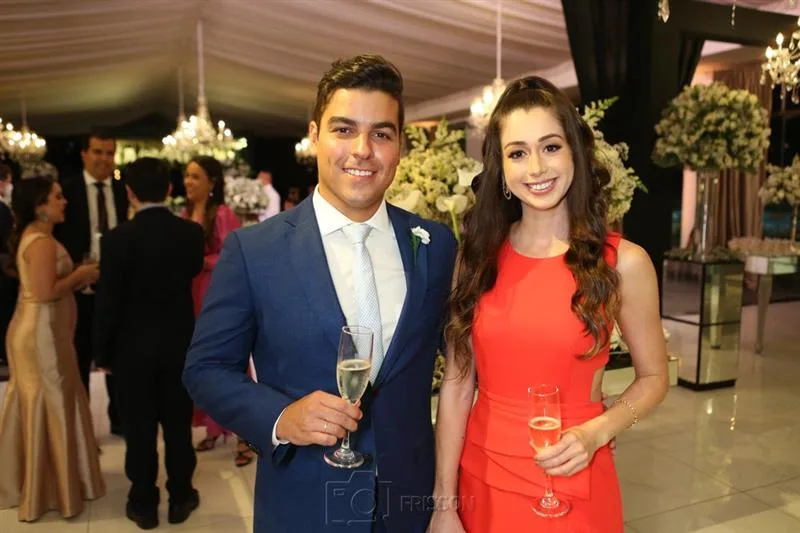 Álvaro Salles e Gabriella Holanda