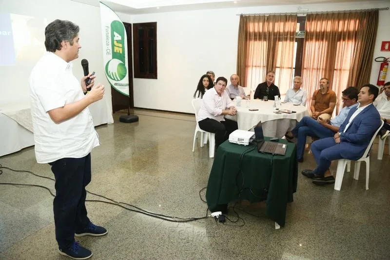 Almoço AJE com Bruno Girão