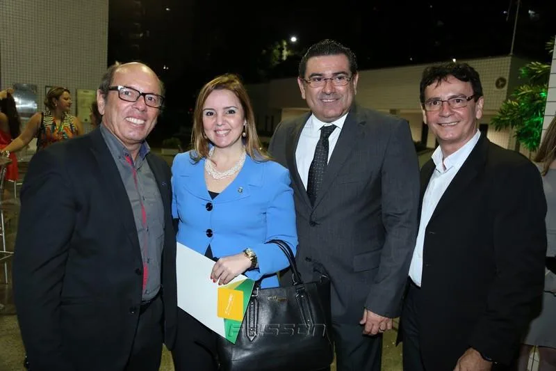 André Montenegro, Nicolle Barbosa, Alexandre Pereira e Francilio Dourado