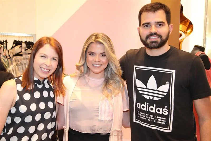 Bia Costa, Brena Batista e Daniel Queiroz