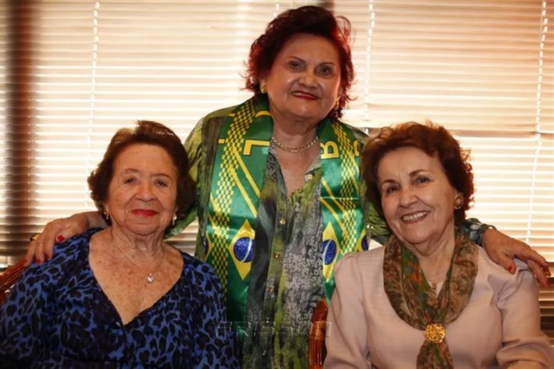 Alda Saboia, Clea Queiroz Leite e Rosália Gomes