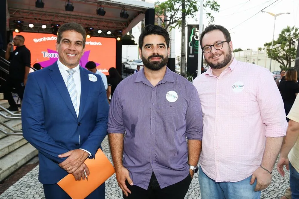 Cristiano Alencar, Helder Farias e Diego Lira