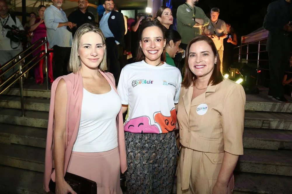 Gaída Dias, Gabriella Ventura e Cristiane Leitão