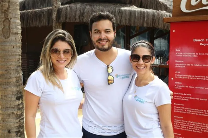 Kamila Melo, Vinícius Machado e Tarcya Dantas