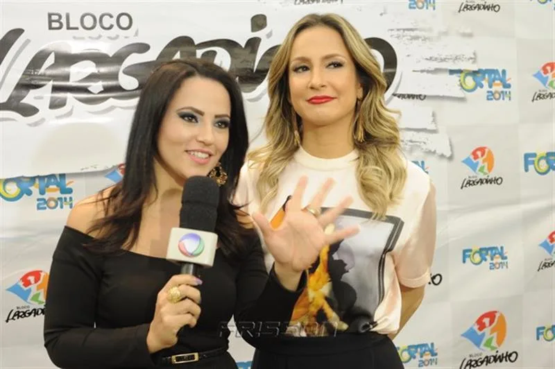 Luciana Ribeiro e Claudia Leitte