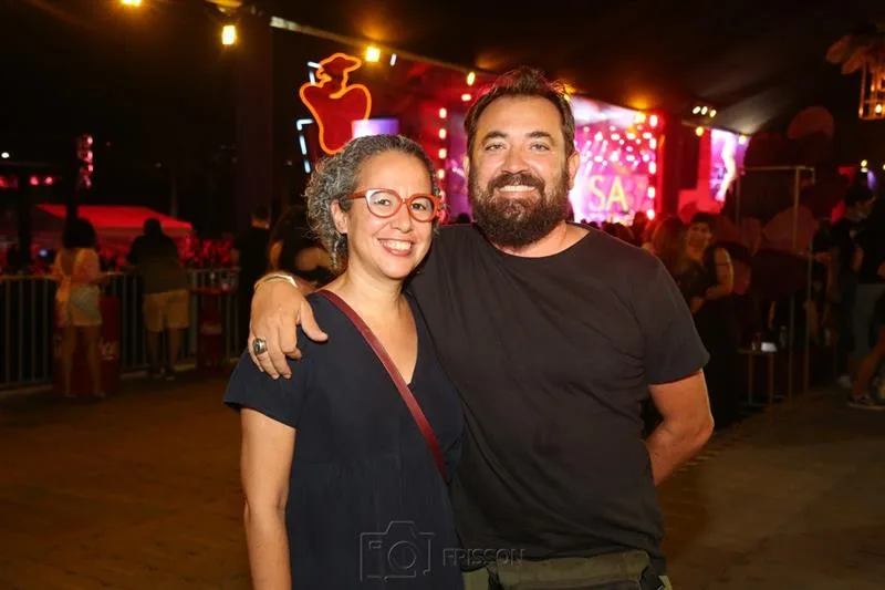 Ana Nadaf e Roberto Kennedy