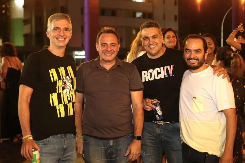 Bernardo Jereissati, Rogério, Alexandre Simões e Daniel Mota