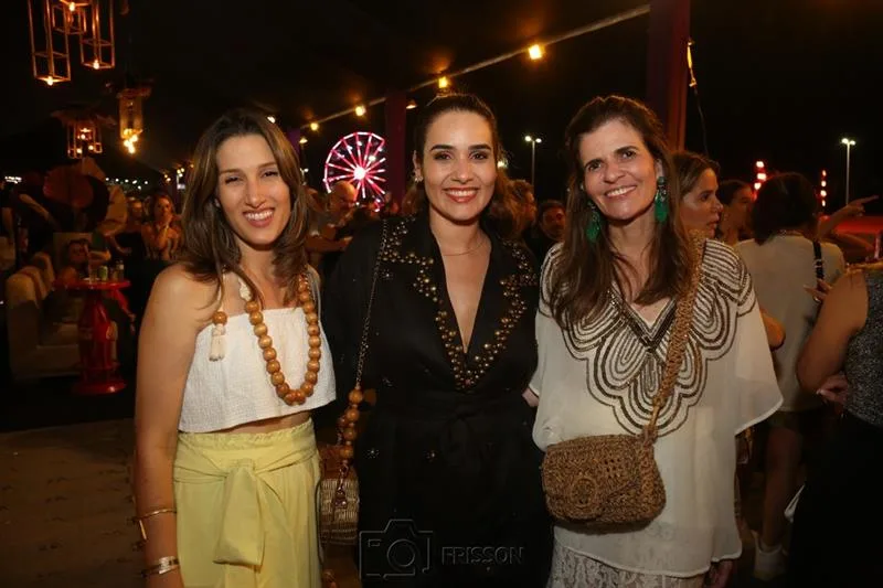 Brenda Rolim, Ticiana Sanford e Luciana Pinheiro