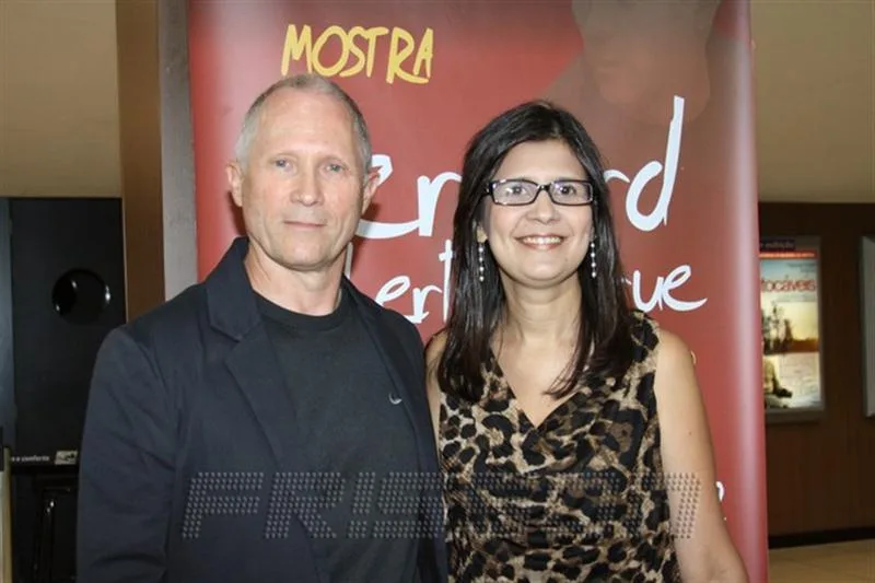 Bernard Robert Charrue e Priscila Rabelo