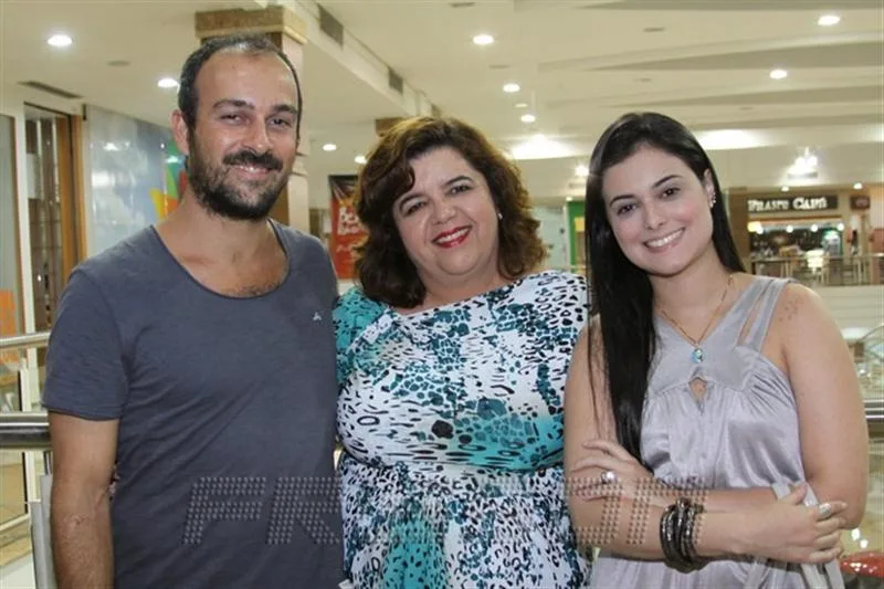 Fabio Flecha, Clivania Teixeira e Beatriz Quirinno