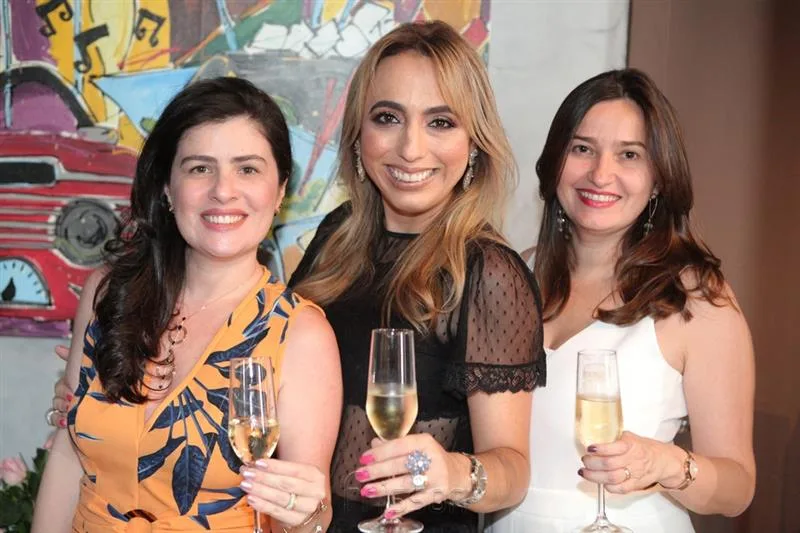 Aline Feitosa, Mabel Portela e Noemia Landim