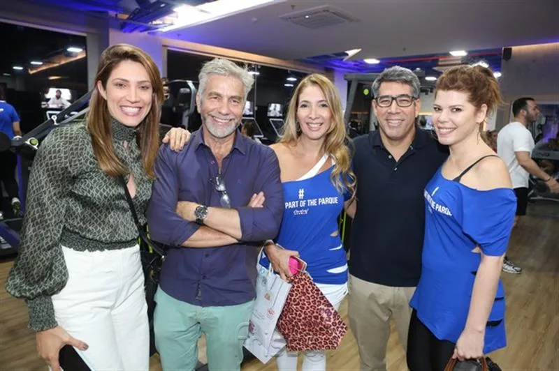 Carol Mendonça, Eugênio, Daniele, Cid e Marciany Holanda