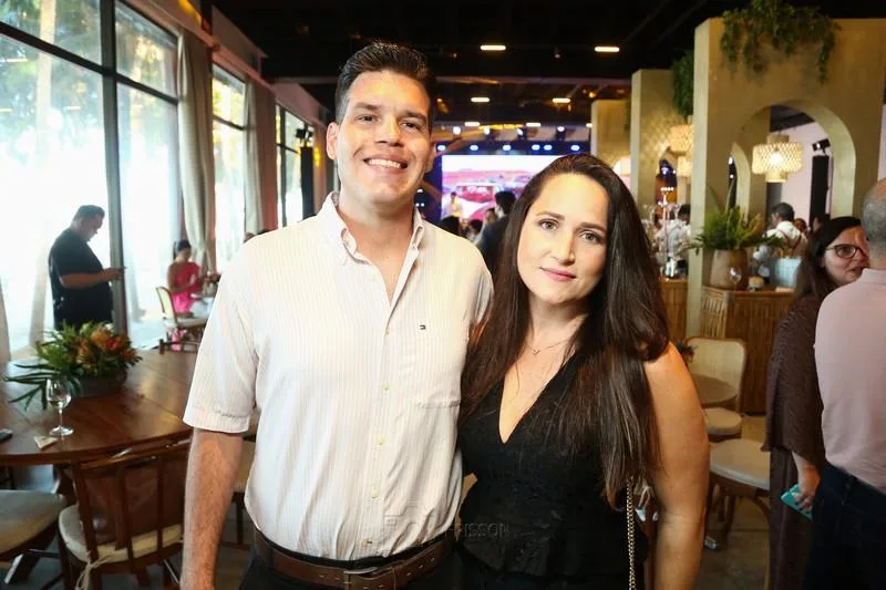 David Valença e Denise Ferraz