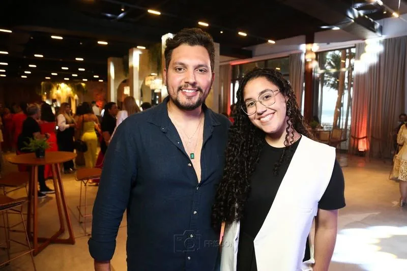 Diego Calado e Yasmin Romero