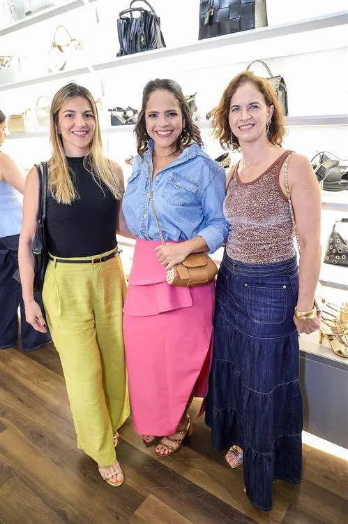 Camila Osterne, Marcela Borges e Georgia Rabelo
