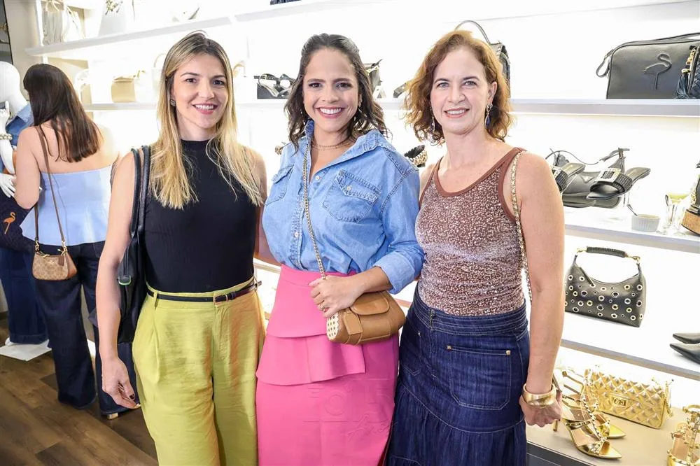 Camila Osterne, Marcela Borges e Georgia Rabelo