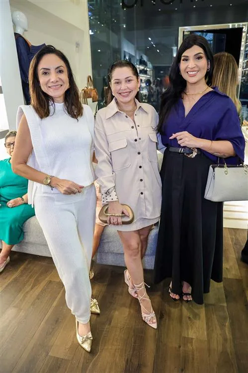 Caroline Jesus, Mari Nascimento e Ana Catunda