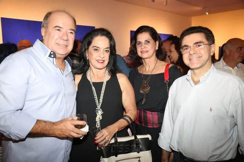 Alder Teixeira, Ticiana Fiúza, Elizabeth Fiúza e Isaac Furtado