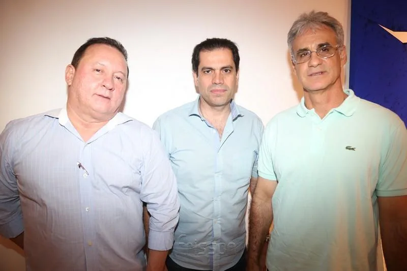 Bismarck Borges, Etevaldo Nogueira e Stenio Martins