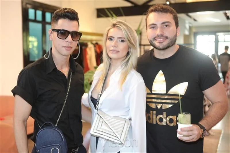Fagner Costa, Clarisse Brasil e Marcel Benevides