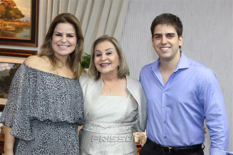 Ana Cristina Ximenes, Gladys Barreira e Edgar Ximenes Neto