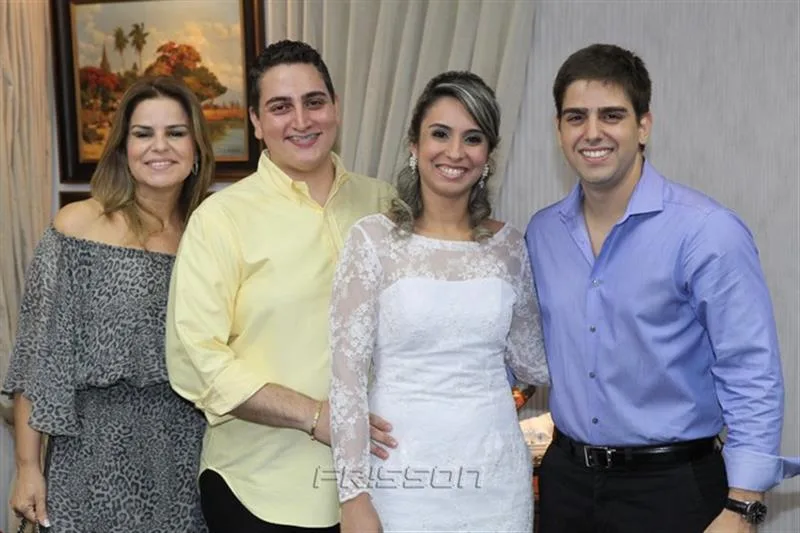 Ana Cristina Ximenes, Thiago Barreira, Tatiana Frota e Edgar Ximenes Neto