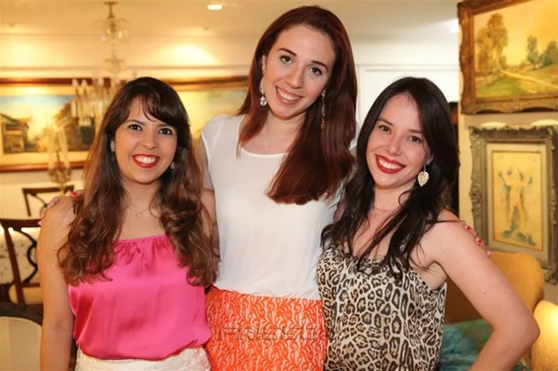 Bruna Seabra, Carolina Queiroz e Carolina Zilli