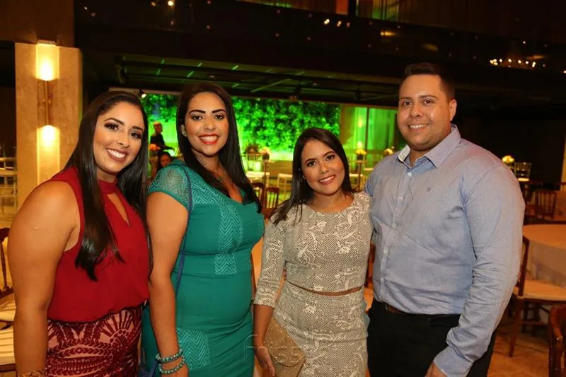 Camilla Teófilo, Camila Brasilino, Larisse Vieira e Isaac Carvalho